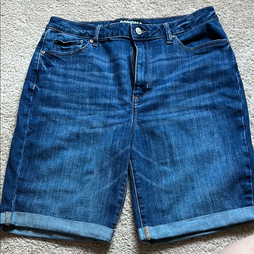 Sonoma Blue Jean Shorts Classic Denim Style